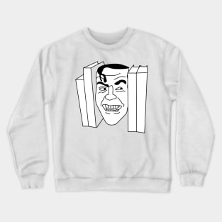 The perfect bookshelf Decor doesn't Exist Crewneck Sweatshirt